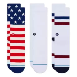 Adult Stance Americana 3 Pack Crew Socks