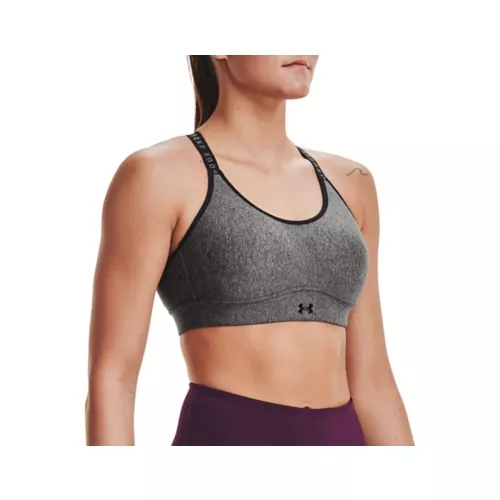 Women's Under Armour Infinity Mid Heather Sports Bra - Image 5