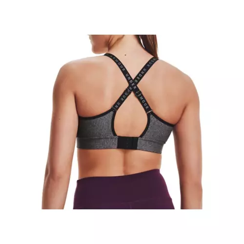 Women's Under Armour Infinity Mid Heather Sports Bra - Image 7