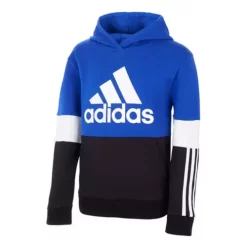 Toddler Boys' Adidas Colorblock 3 Stripes Hoodie