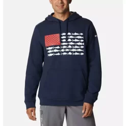 Men's Columbia PFG Fish Flag II Hoodie
