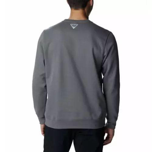 Men's Columbia PFG Stacked Logo Crewneck Sweatshirt - Image 2