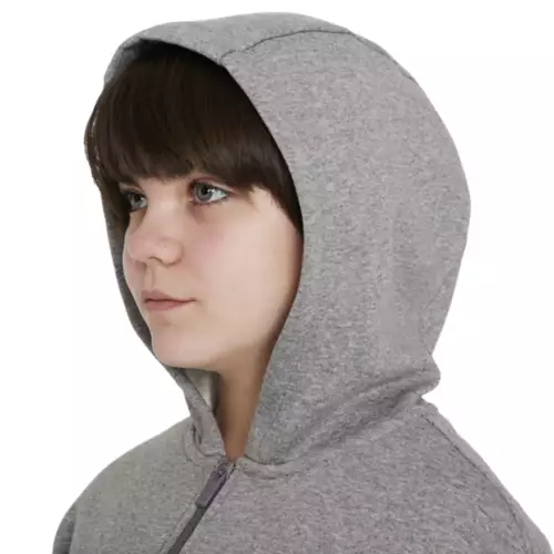 Girls' Nike Sportswear Club Fleece Full Zip Hoodie - Image 3