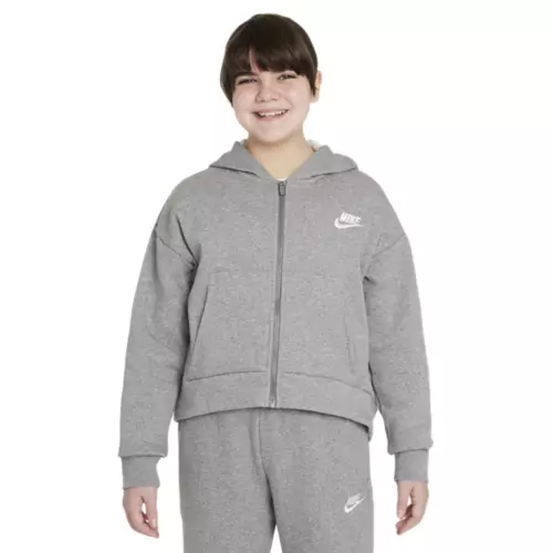 Girls' Nike Sportswear Club Fleece Full Zip Hoodie