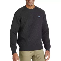 Men's L.L.Bean Quilted Crewneck Sweatshirt