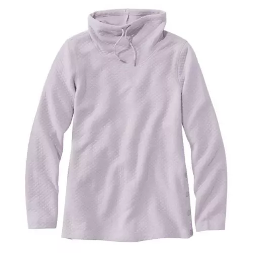 Women's L.L.Bean SoftLight Quilted Funnel Neck Pullover