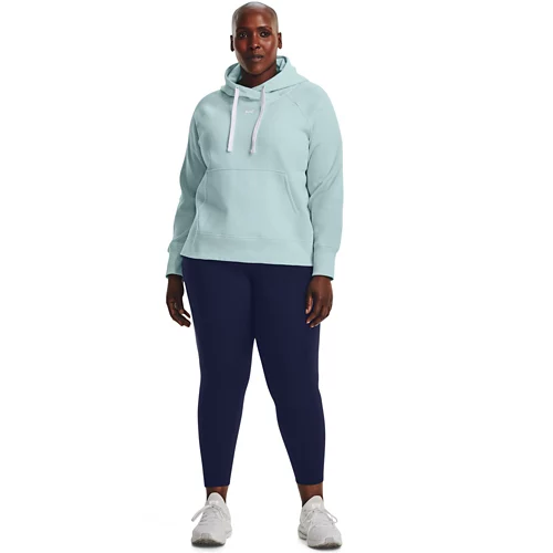 Women's Under Armour Plus Rival Fleece HB Hoodie - Image 5