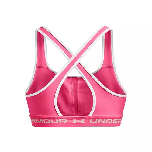Women's Under Armour Crossback Mid Sports Bra - Image 2