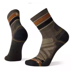 Men's Smartwool Hike Light Cushion Striped Crew Socks