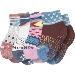 Toddler Bombas Holidy 4 Pack Crew Socks