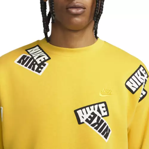Men's Nike Sportswear Sport Essentials+ All Over Graphic Crewneck Sweatshirt - Image 2