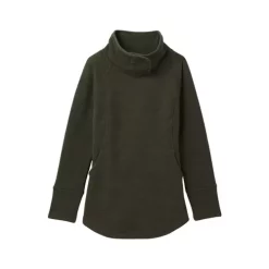 Women's PrAna Tri Thermal Threads Tunic Mock Neck Sweatshirt