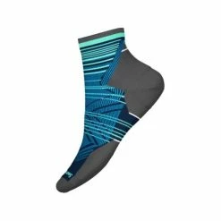 Men's Smartwool Run Targeted Cushion Pattern Ankle Socks