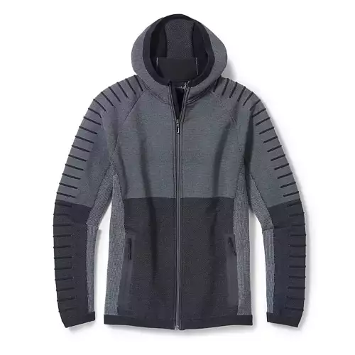 Men's Smartwool Intraknit Merino Fleece Hoodie Full Zip - Image 3