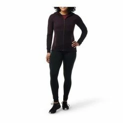 Women's Smartwool Intraknit Merino Fleece Hoodie Full Zip