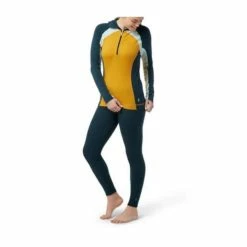 Women's Smartwool Classic Thermal Merino Base Layer Hoodie 1/2 Zip Pullover