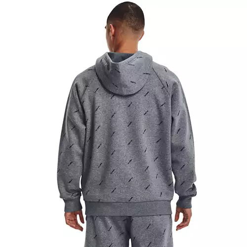 Men's Under Armour Rival Fleece Micro Branded Hoodie - Image 4