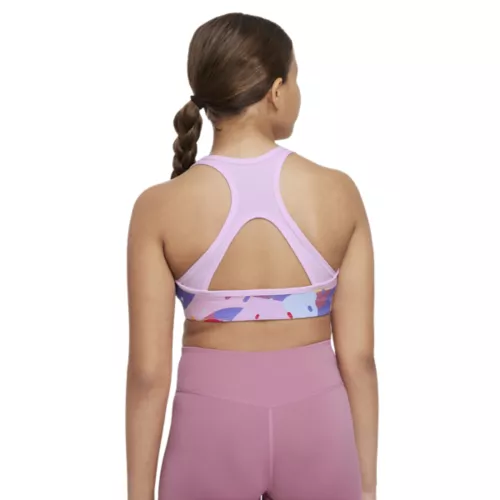 Girls' Nike Swoosh All Over Print Sports Bra - Image 2