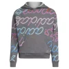 Girls' Adidas Script Fleece Hoodie