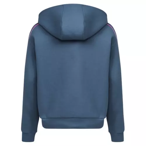 Girls' Adidas Multi 3-Stripe Fleece Hoodie - Image 3