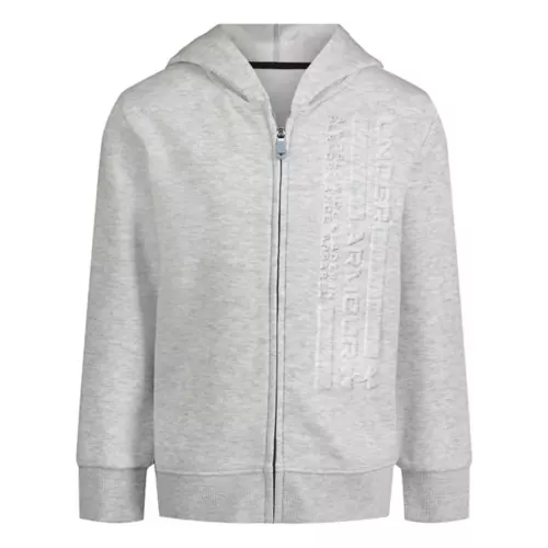 Boys' Under Armour Embossed UA Logo Full Zip Hoodie