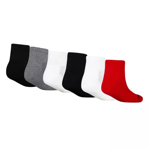 Kids' Jordan Legend 6 Pack Quarter Socks - Image 3