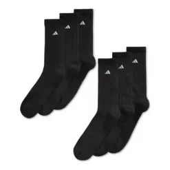 Adult Adidas Cushioned 6 Pack Crew Socks