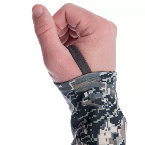 Men's Sitka Heavyweight 1/2 Zip Hoodie - Image 3