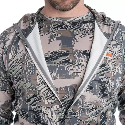 Men's Sitka Heavyweight 1/2 Zip Hoodie - Image 4