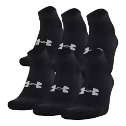 Adult Under Armour Training Cotton 6 Pack Ankle Socks
