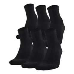 Adult Under Armour Training Cotton 6 Pack Quarter Socks