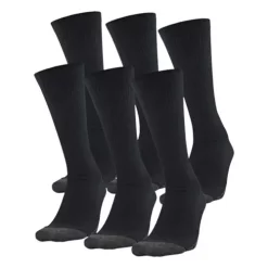 Adult Under Armour Performance Tech 6 Pack Crew Socks