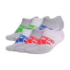 Adult Adidas Superlite Badge Of Sport 6 Pack Ankle Socks