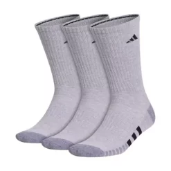 Adult Adidas Cushioned 3.0 3 Pack Crew Socks