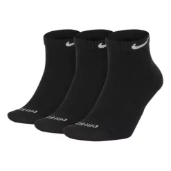 Adult Nike Everyday Plus Cushioned 3 Pack Ankle Running Socks