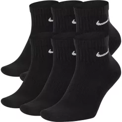 Adult Nike Everyday Cushioned 6 Pack Ankle Socks