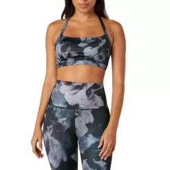 Women's Beyond Yoga Lux Print T-Back Luxe Sports Bra