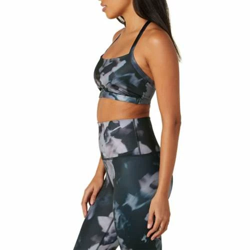 Women's Beyond Yoga Lux Print T-Back Luxe Sports Bra - Image 3