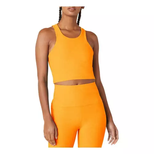 Women's Beyond Yoga Spacedye Focus Cropped Sports Bra